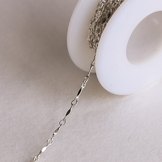 Dapped Bar & Link Chain