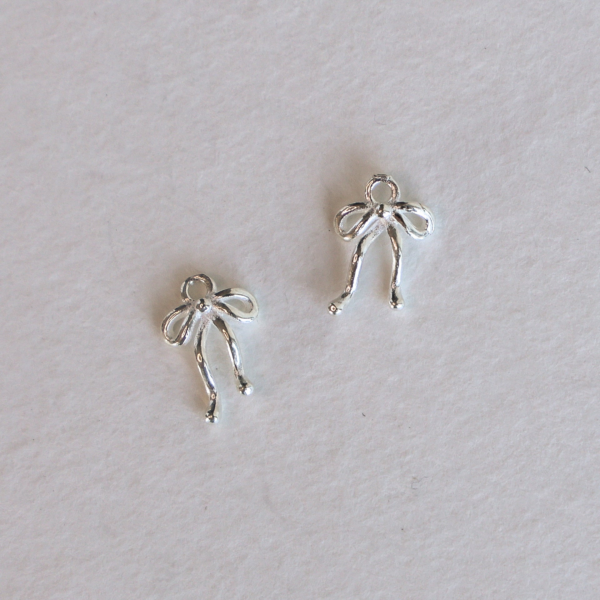 Dainty Bow Charm - Set of 2