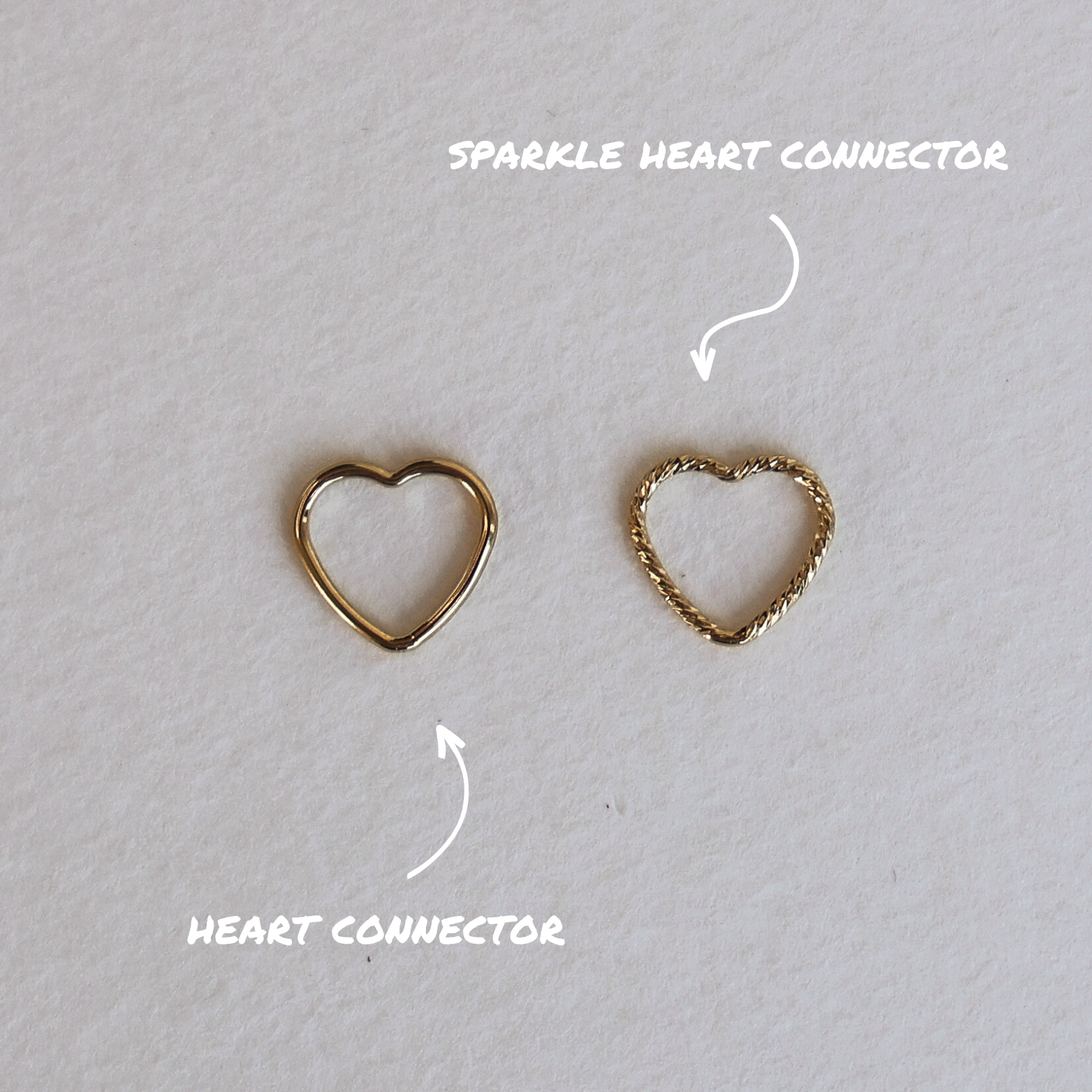 Heart Connector - Set of 3