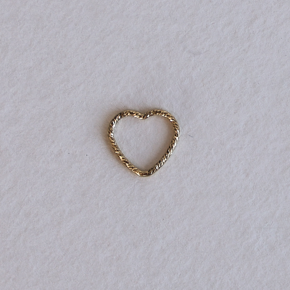 Sparkle Heart Connector - Set of 3